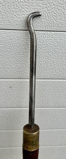 Used Metal Hook Spinning Tool ~ 27" Length~ (5789)