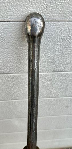 Used Metal Planishing Ball Tip Spinning Tool ~  28" Length ~ (5799)