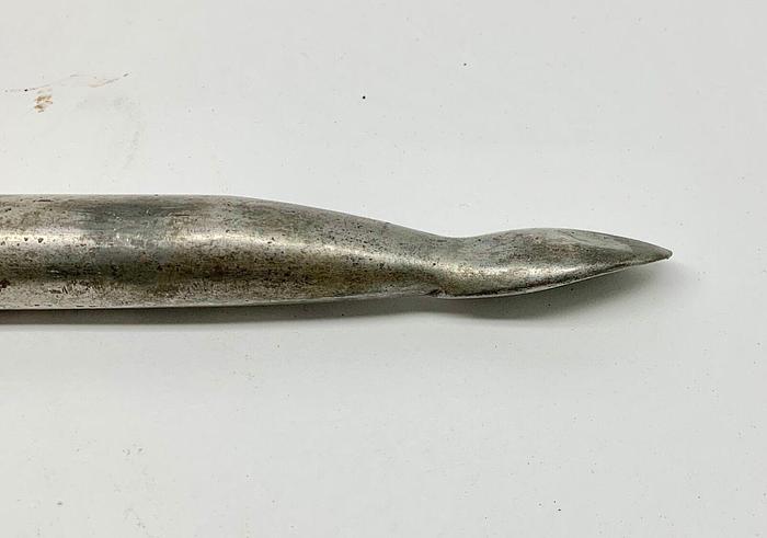 Used Metal Spinning Tool Flat Oval Working Head (101207)