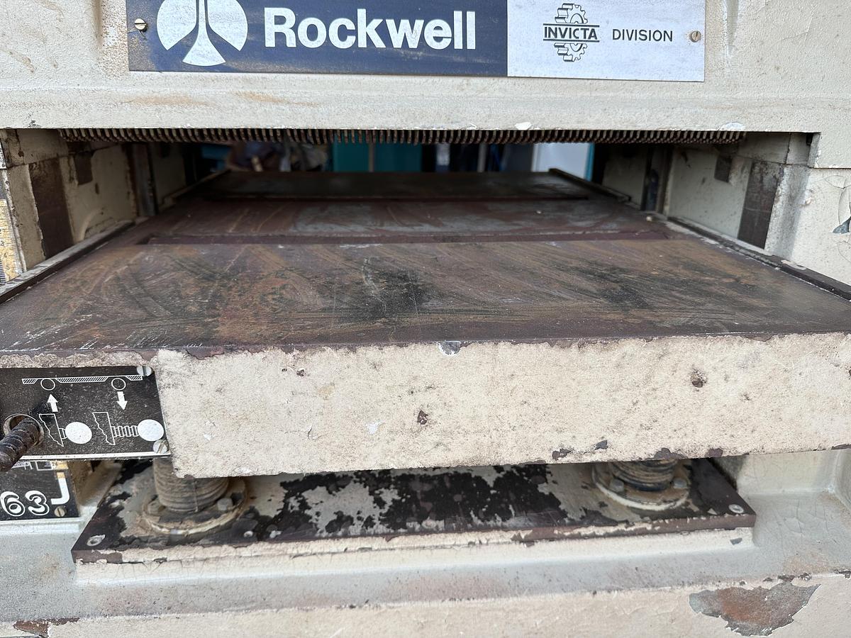Used Rockwell 24" Planer # 1261 5hp 230V 3ph