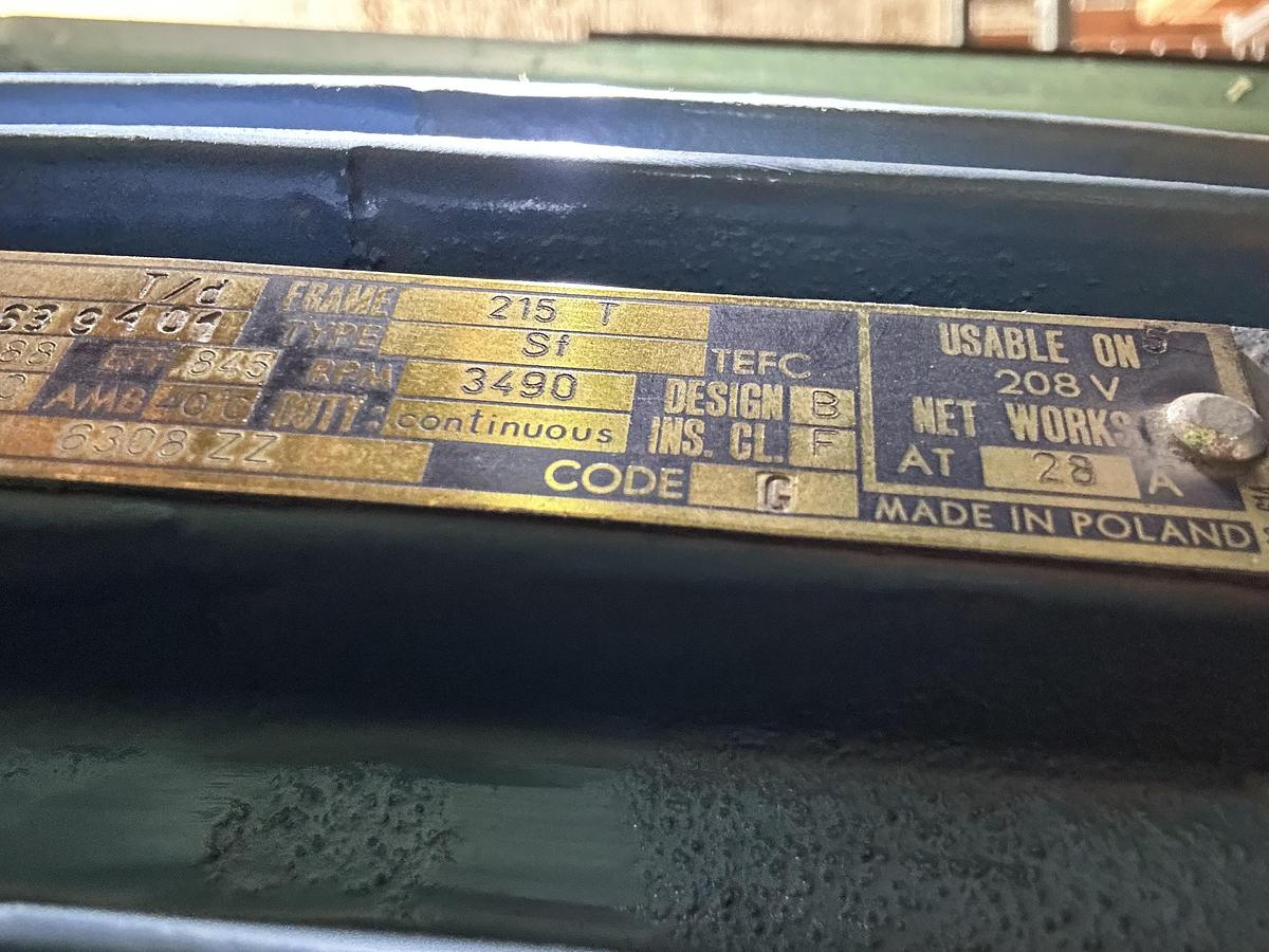 Used Jaroma DSMC-63 25" 4 Knife Straight Knife Planer ~ 115/230/460V ~ 60Hz 