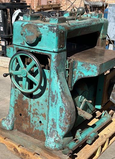 Used Yates American B4 planer  (6219) SOLD AS IS