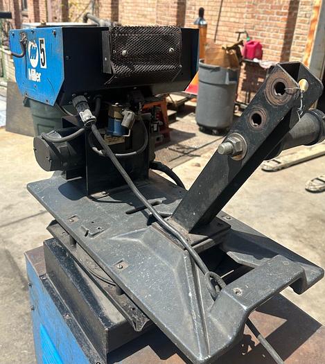 Used Millar CP-250TS Mig Welder 3ph w/ Millermatic S-52E Feeder (5361)