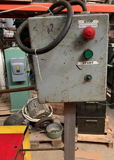 Used Industrial Woodworking Machine Co Uncut Saw 16" Blade & Conveyers (101732)