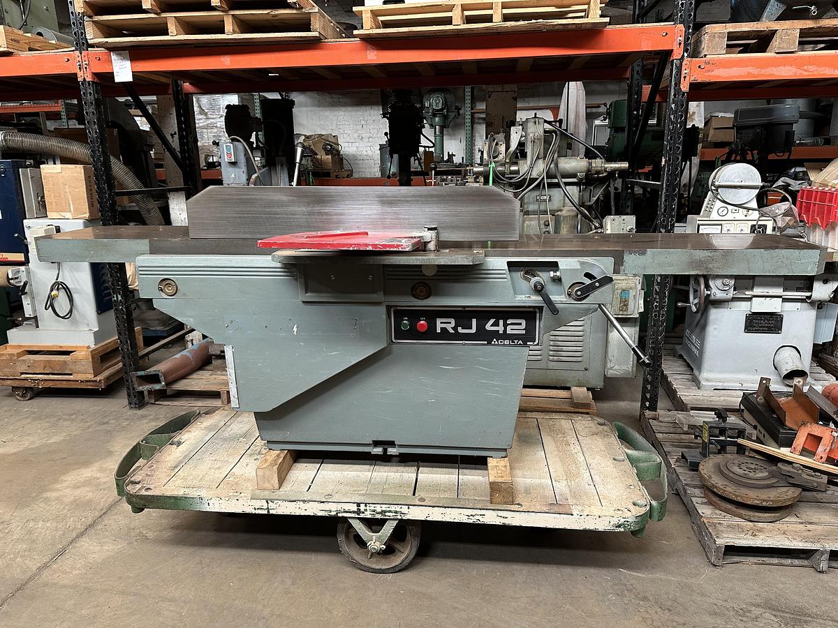Used Delta Invicta # 37-420 Planer 3ph 230/460