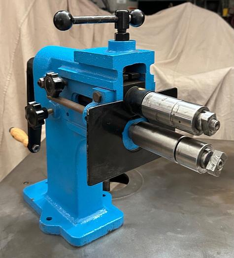 Used Knuth Manual Rotary AK125 Bead Roller Beading Machine (6223) NOS