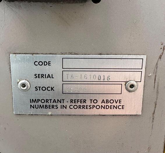 Used ESAB 36200 Heliarc 252 Tig Welder w/ Spool Gun Feeder 230/460V ~ 1ph (5313)