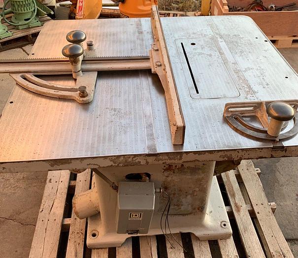 Used Greenlee Table Saw 5hp w/ Miter & Fence ~ 3ph ~ 240V ~ 1" Arbor