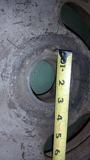 Used Yates Y30 Snowflake 30 inch Bandsaw Wheel Solid Disc