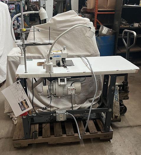 Used Juki Overlock Serger MO-6704S 1 Needle, 3 Thread w/ Table and Motor (6093)