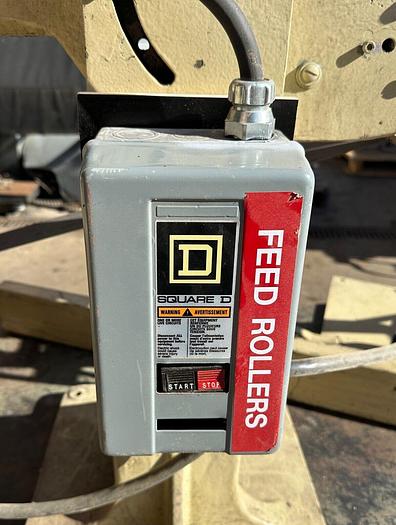 Used Bader Center less Grinding / Dowel Rod Sanding Machine (5834)