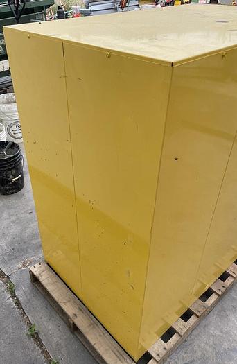 Used Justrite #25661 55 Gallon Large Flammable Cabinet 30"W x 48"D x 50"H (5486)