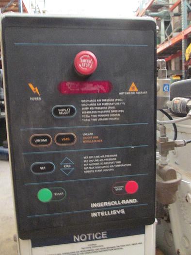 Used Ingersoll-Rand Air Compressor # 010H-SP 10Hp 28.8/14.4A 230/460V 3Ph (100777)