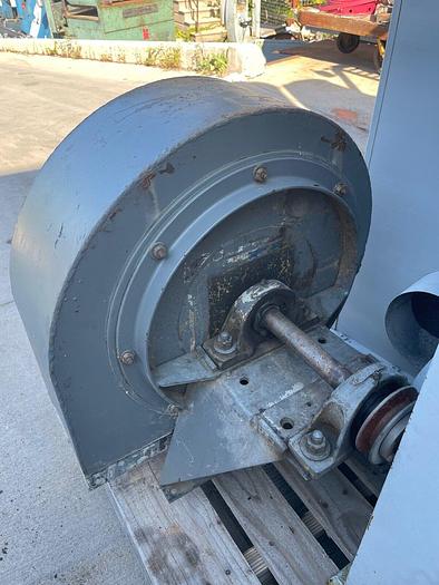 Used General Purpose Fan & GE Motor 5hp 220/440 w/ Radial Blades (5947)