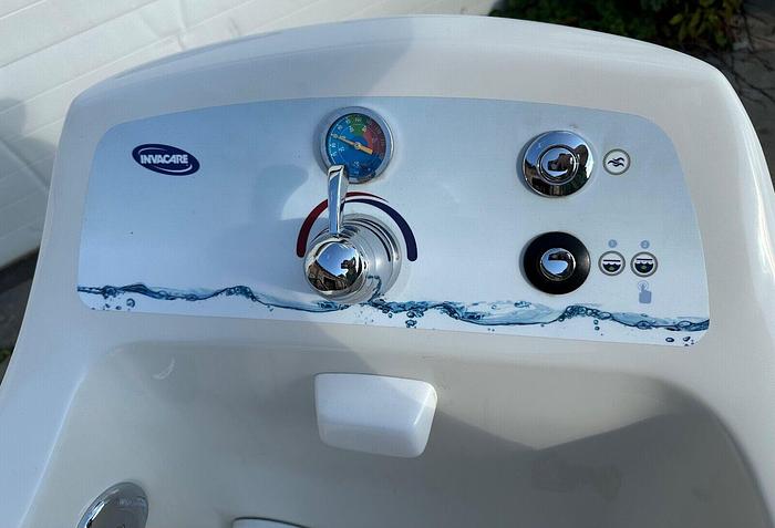 Used Invacare 65" Free Standing Side Entry / Handicap Accessible Whirlpool Tub (6355)