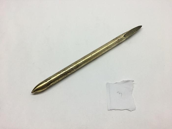 Used Bronze Metal Spinning Tool Long w/ Taper (101356)