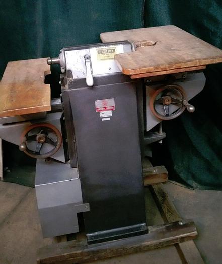 Used Porter 165 Buck Shaper woodworking router double spindle