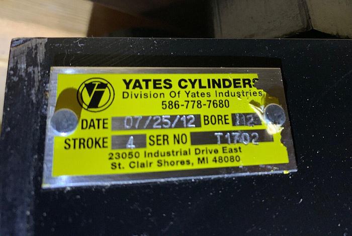 Yates Large Hydraulic Cylinders T1702 4 Stroke (101611)