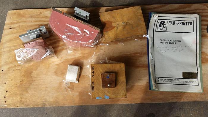 Used Kent Pad Printer color PP29m-E packaging labeler spare pads label machine