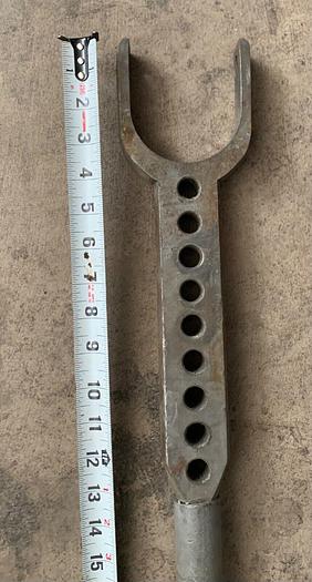 Used Metal Spinning Fork Tool  (5035)