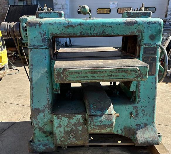 Used Yates American B4 planer  (6219) SOLD AS IS