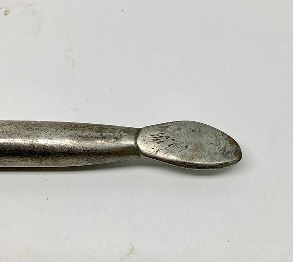 Used Metal Spinning Tool Flat Oval Working Head (101207)