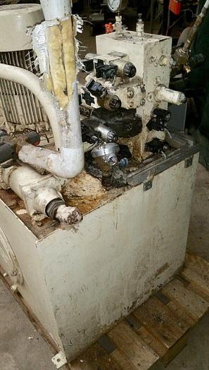 Used 15hp Hydraulic Pump Tank Control Breitenbach Reservoir Vickers VEM Hydrotechnik