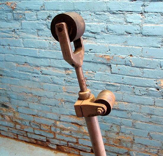 Used Bush Built 2" Wide Yoke Sander 220/440V 3 Phase 3/4 HP 1725 RPM