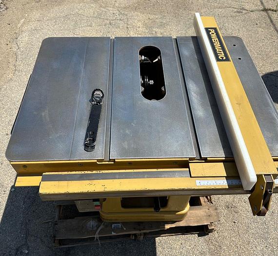 Used Powermatic # 66-TA Table Saw ~ 208/230C ~ 3ph ~ 5hp  (6105)