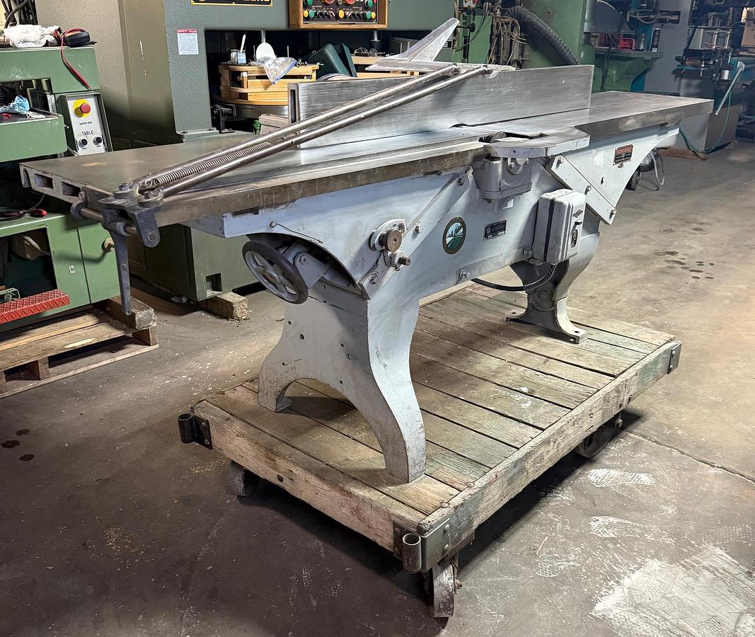 Used Northfield 12" Heavy Duty Hand Jointer 3Hp 208-220/416-440V 3600RPM 3ph