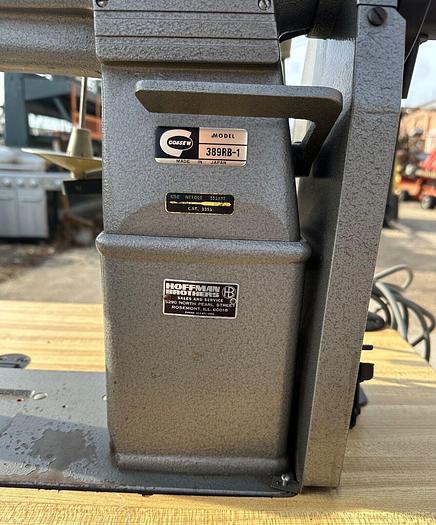 Used Consew 389RB-1 Industrial High Post 2 Needle Walking Foot Sewing Machine (5772)