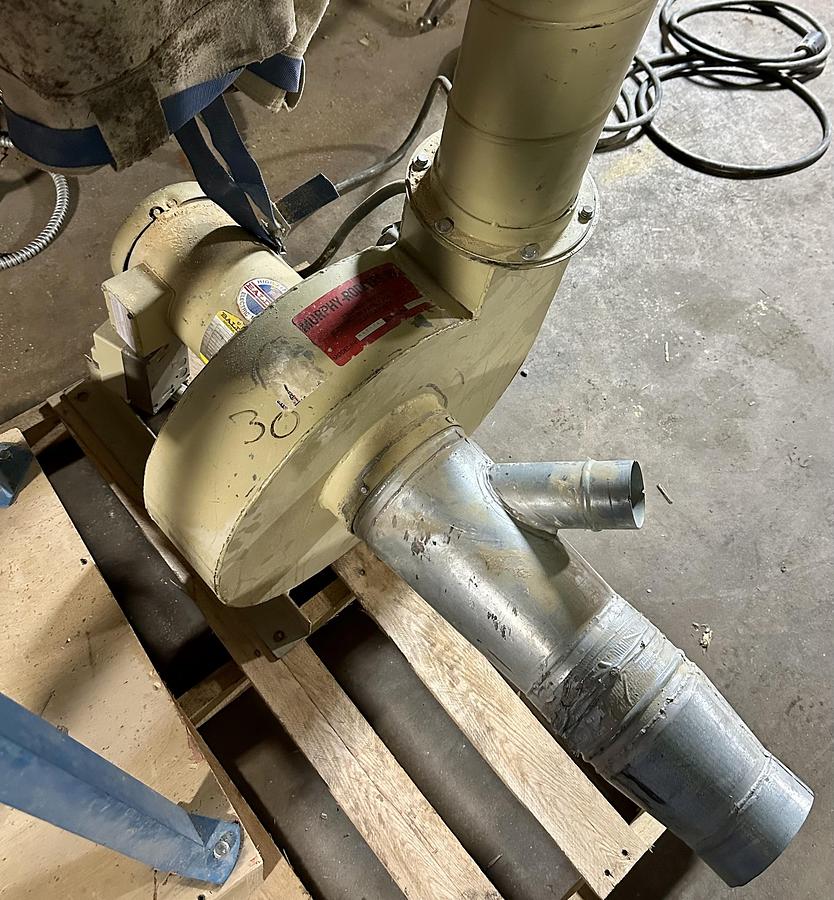 Used Murphy Rogers # MRT-7A Dust Collection System 3hp - 3ph - Dual Voltage 