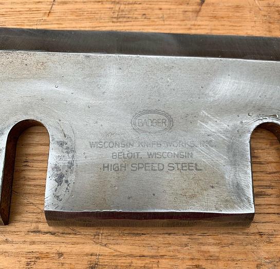 Used McKnight Seat Scooper Knives / Blades SET of 2 (101614) Set # 2