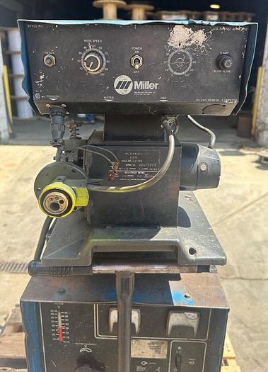 Used Millar CP-250TS Mig Welder 3ph w/ Millermatic S-52E Feeder (5361)