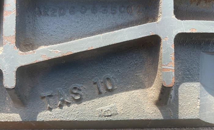 Used Delta Throat Plate for 12" or 14" Table Saw (6437)