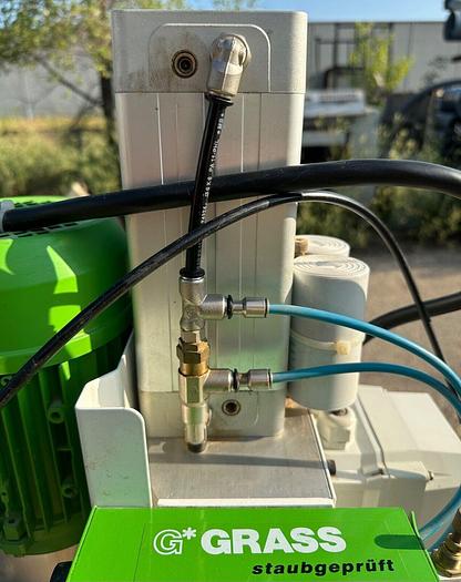 Used Grass Eco Press P Hinge Machine 2hp 1ph 110V (5445)