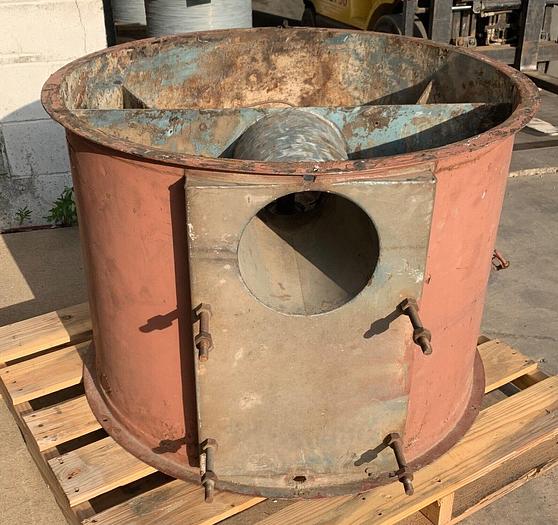 Used 36" Tube Axial Fan 7 1/2hp Motor  (101607)