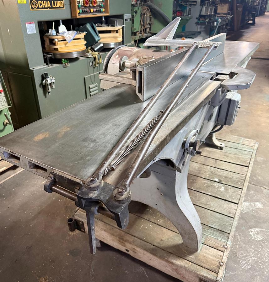 Used Northfield 12" Heavy Duty Hand Jointer 3Hp 208-220/416-440V 3600RPM 3ph