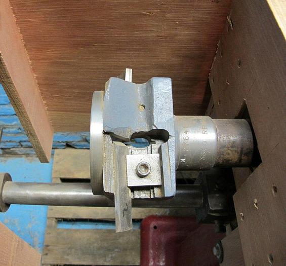 Used Bignell Chucking Machine w/ 4" Doming Head 3 Phase 3 HP 220/440V