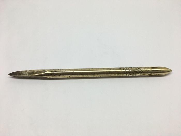Used Bronze Metal Spinning Tool Long w/ Taper (101356)