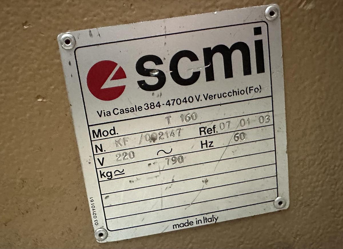 Used SCMI T-160 Shaper 3ph, 220V, 7.5 hp w/ 1 1/4Spindle