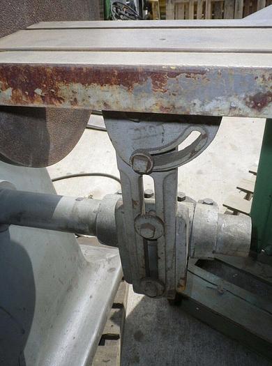 Used 7.5hp US hd 18 Inch Disc Sander Rotary Grinder 1150 / 950 rpm Buffer Polisher