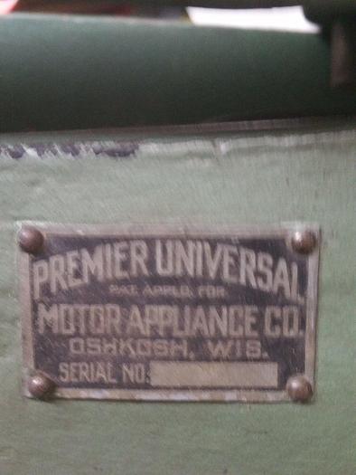 Used Universal belt sander Premier tilting head 6 inch belt 7x28 platen