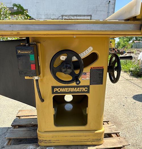 Used Powermatic # 66-TA Table Saw ~ 208/230C ~ 3ph ~ 5hp  (6105)