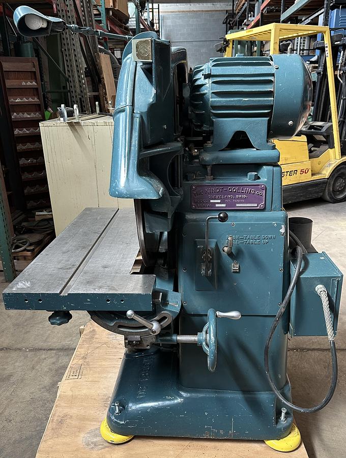 Used Master Kindt Collins Model 30L ~ 30" Disc Sander 3hp ~ 480V ~ 3ph