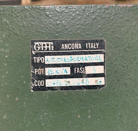 Used GBTE Transformer 230/380/460 15Kva 3ph (101749)