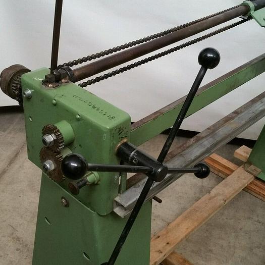 Used Killinger rope twist fluting machine