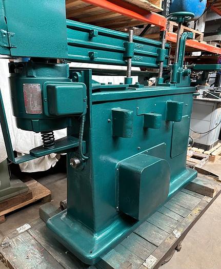 Used Oakley H6 Edge Sander 2hp 3ph 220/440 ~ FRESH PAINT ~  (6066)