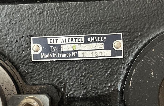 Used Alcatel 2033DS Vacuum Pump Rotary Vane  230VAC 3 Phase, 208/460V (5890)