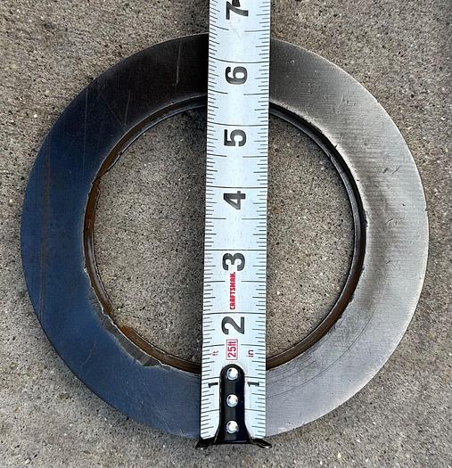 Used Oliver 287 Shaper Throat Plate Rings (6267)